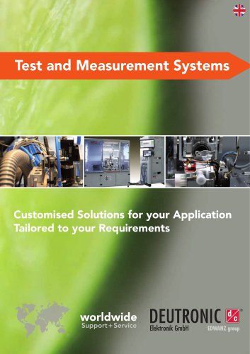 Test and Measurement Systems