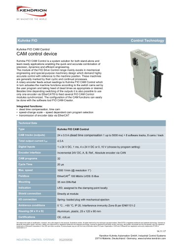 Kuhnke FIO NSW EtherCAT