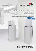 Colonnes télescopiques RK Powerlift M