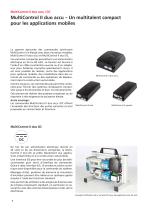 Commande MultiControl II duo accu / DC - 6