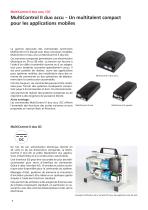 Commande MultiControl II duo accu / DC-6