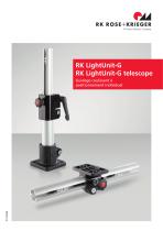 Guidage coulissant RK LightUnit-G / telescope