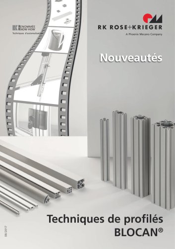 Nouveautés / Technique de Profilés