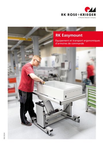 RK Easymount – Banc d'assemblage d'armoires de commande