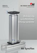 RK SyncFlex - Balancing synchrnous lifting systems