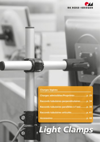 Système d'assemblage Light Clamps (Plastique)