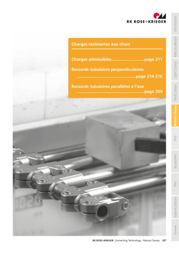 Syst&egrave;me d'assemblage Robust Clamps (Inox)