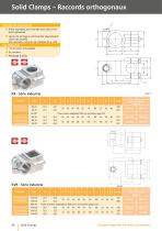 Système d'assemblage Solid Clamps (Aluminium) - 10