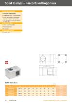 Système d'assemblage Solid Clamps (Aluminium) - 16