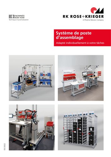 Syst&egrave;mes de postes de travail / Syst&egrave;mes d&rsquo;assistance