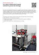 Systèmes de postes de travail / Systèmes d’assistance - 9