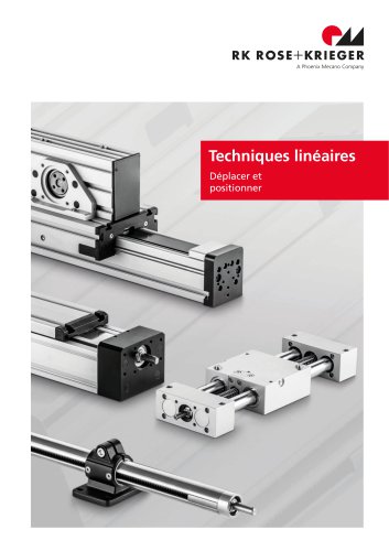Techniques lin&eacute;aires