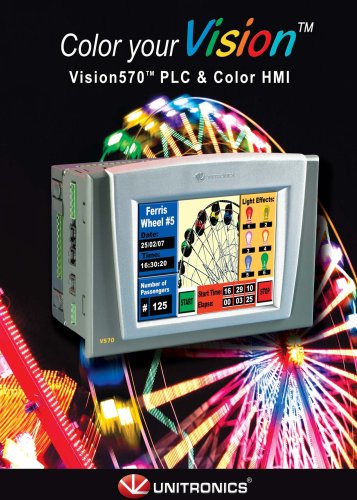 Vision 570 PLC + Color HMI