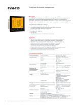 CVM Analyseurs de réseaux électriques - 12