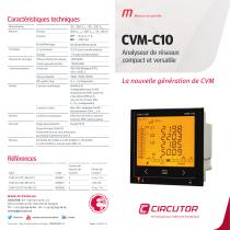 CVM-C10 Analyseur de réseaux compact et versatile - 1