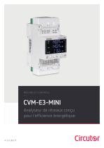 CVM-E3-MINI, Analyseur de réseaux conçu pour l’efficience énergétique - 1