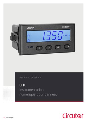 DHC, Instrumentation numérique pour panneau