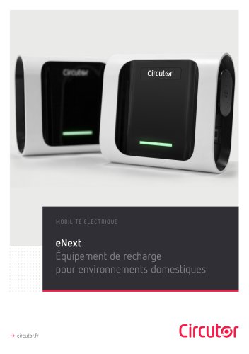 eNext, Équipement de recharge pour environnements domestiques