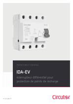 IDA-EV, Interrupteur différentiel pour protection de points de recharge - 1