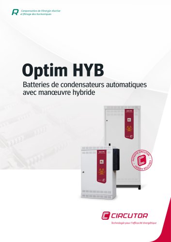 OPTIM P&P, Batteries de condensateurs automatiques avec manœuvre hybride