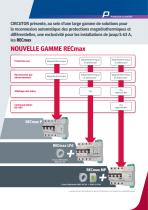 RECmax , Nouvelle gamme de reconnecteurs - 3