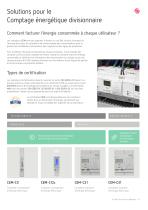 Solutions pour le comptage énergétique divisionnaire. - 3