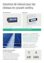 Solutions de mesure pour les réseaux en courant continu - 2