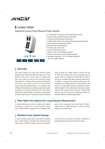 JetNet 3008f