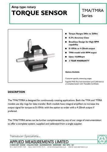 Rotary - Parallel Shaft TMA/TMRA