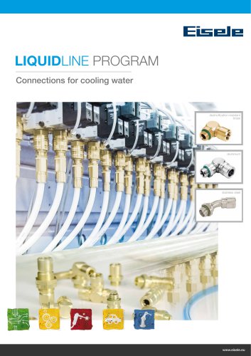 LIQUIDLINE cooling water connectors