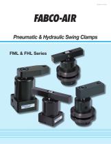 Pneumatic & Hydraulic Swing Clamps FML & FHL Series