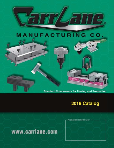 Carr Lane Manufacturing Product Catalog 2018