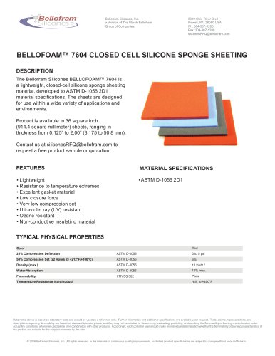 BELLOFOAM™ 7604