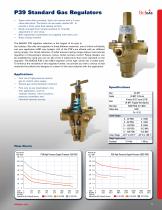 P39 Standard Gas Regulators