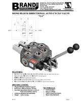 Mono-block directional control w/ auto-cycle hydraulic kick out