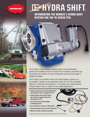 E-Hydra Shift Brochure (MP05-01)