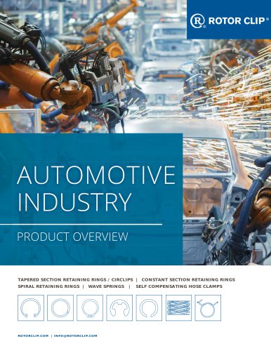 Automotive Industry Brochure