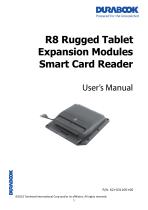 R8 Rugged Tablet Expansion Modules Smart Card Reader