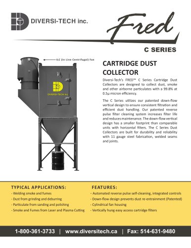 Fred C Series Dust Collector