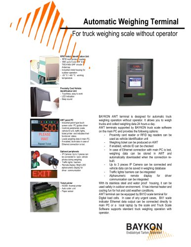 Baykon Automatic Truck Scale System