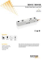 Baykon BD410 / BD410S Double Ended Beam Load Cells