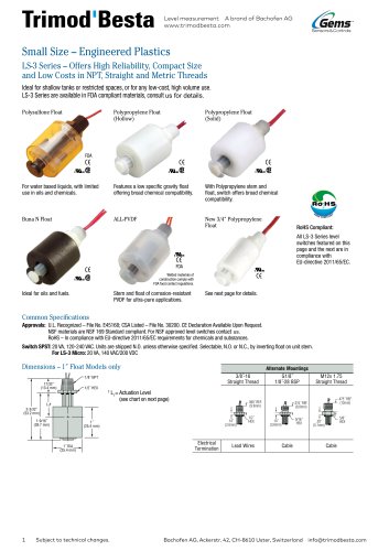 Data Sheet LS-3