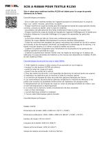 SCIE A RUBAN POUR TEXTILE R1250