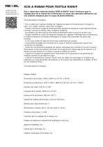 SCIE A RUBAN POUR TEXTILE R500/F