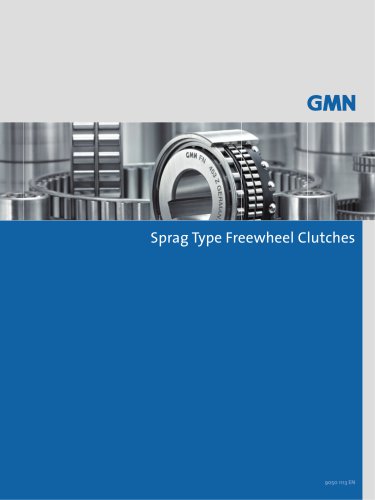 SPRAG TYPE FREEWHEEL CLUTCHES SERIES 400 AND 8000