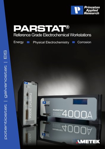 PARSTAT Single Channel Potentiostats/Galvanostats