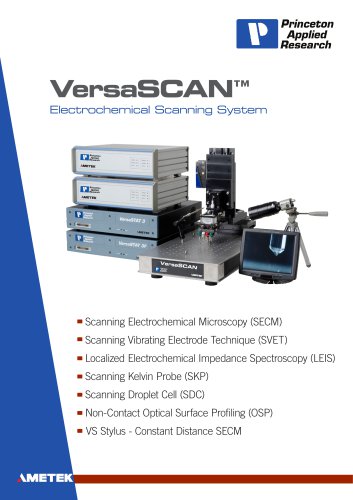 VersaSCAN Scanning Electrochemical Systems