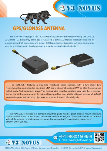 GPS/GLONASS ANTENNA