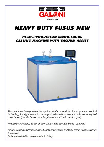 HEAVY DUTY FUSUS NEW