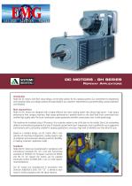 DC MOTORS - GH SERIES ROPEWAYAPPLICATIONS